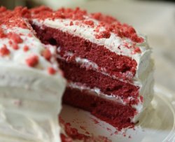 红色天鹅绒蛋糕 红丝绒蛋糕