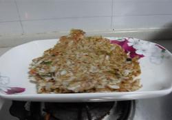 烙虾饼
