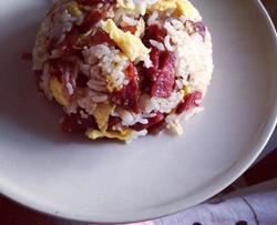 腊肠炒饭