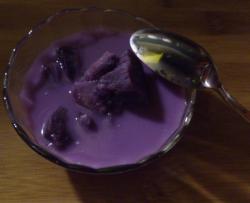 紫薯椰奶煮