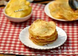 蜂蜜菠萝牛奶松饼