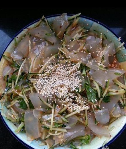 凉拌凉粉