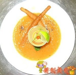 Rockmelon & Vodka Soup