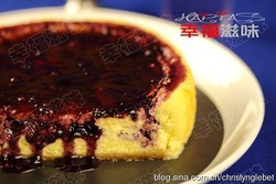 传统Fluffy Cheesecake