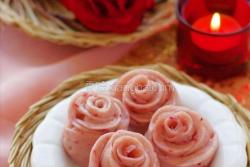 浪漫玫瑰小花卷