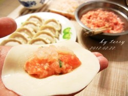 鲜肉虾仁饺子