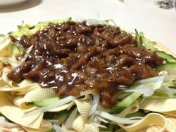 京酱肉丝