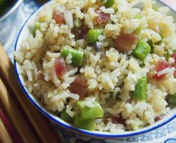 家常腊肠炒饭