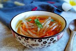 虾皮萝卜丝汤