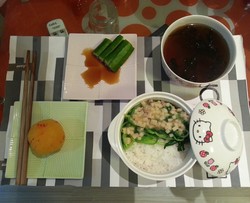 至尊青菜盖饭套餐