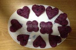 紫薯燕麦糯米饼