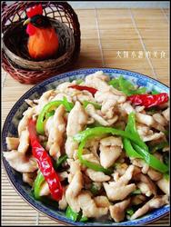 双椒鸡丝