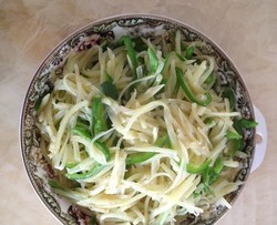 青椒土豆丝