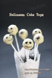 万圣节棒棒蛋糕---Halloween cake pops