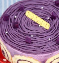 紫薯慕斯蛋糕