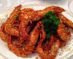 牛油蒜蓉焗大虾