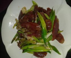 葱爆腊肠