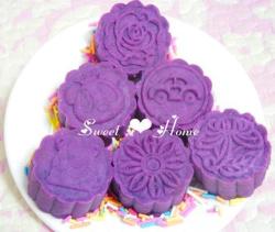 紫薯玫瑰糕