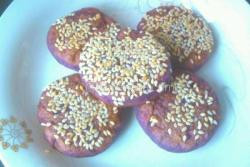 芝士紫薯饼