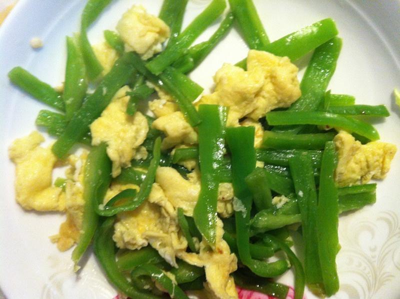 青椒炒鸡蛋