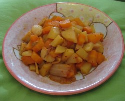 泡菜土豆胡萝卜