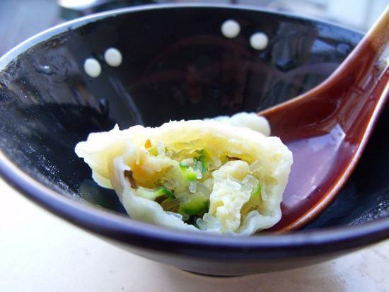 西葫芦虾干饺子