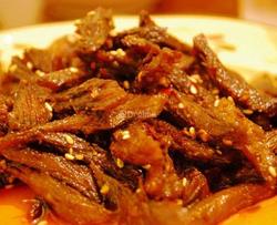 麻辣牛肉干