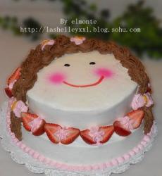 小美女蛋糕