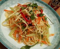 凉拌三丝