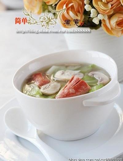 卷心菜蘑菇汤