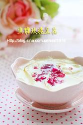 焦糖玫瑰豆花