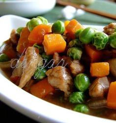 酱肉豌豆