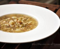 百合绿豆薏仁汤