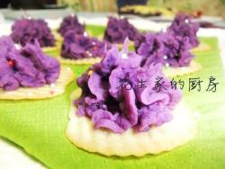 紫薯脆托