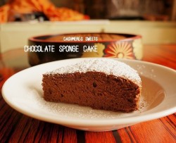 chocolate sponge cake 巧克力海绵蛋糕