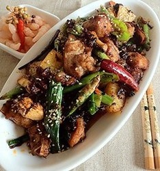 香辣连骨肉