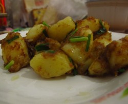 葱炒土豆