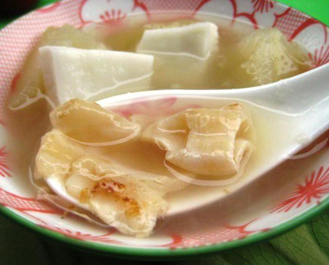 青木瓜椰子煲花胶汤