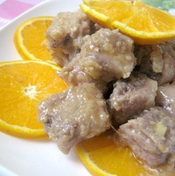 橙香排骨