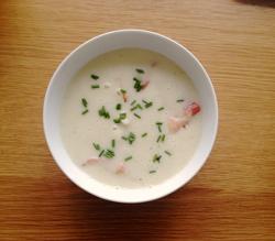 熏鳕鱼土豆汤smoked haddock & potato soup