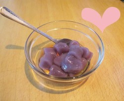 好食的圆紫薯圆做法