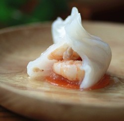 水晶虾饺