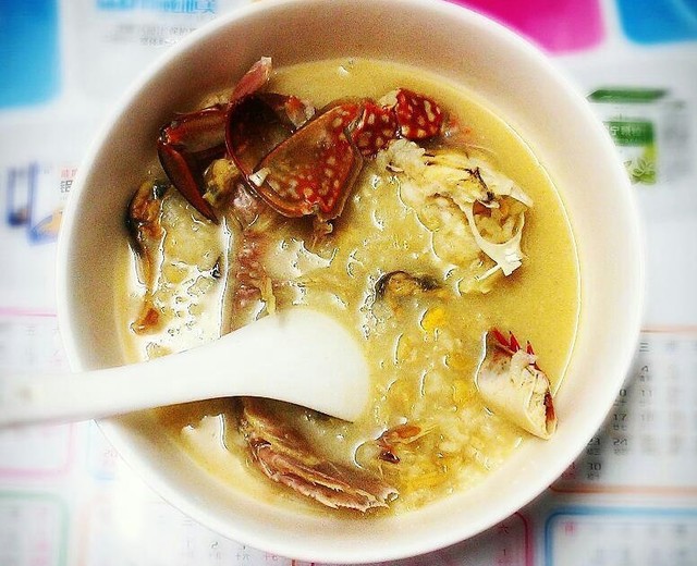 海鲜蟹粥