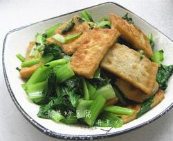 青菜炒豆腐