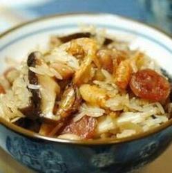 鮮蝦油飯