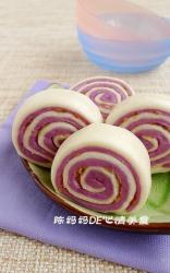 松仁紫薯卷