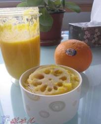 橙汁藕片