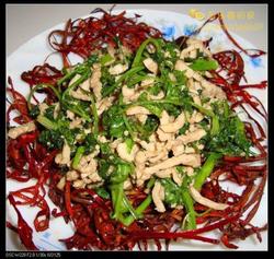 香辣肉丝