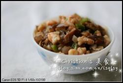 香菇虾仁饭