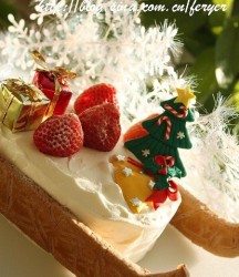 圣诞雪橇蛋糕